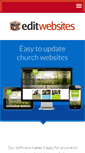 Mobile Screenshot of editwebsites.co.uk
