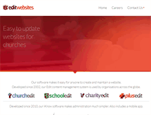 Tablet Screenshot of editwebsites.co.uk
